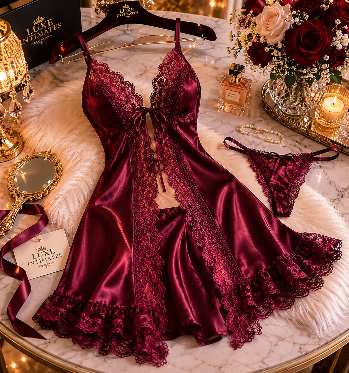 Midnight Merlot Babydoll