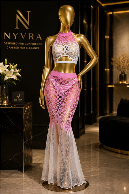 Nyvra Rosé Siren Gown