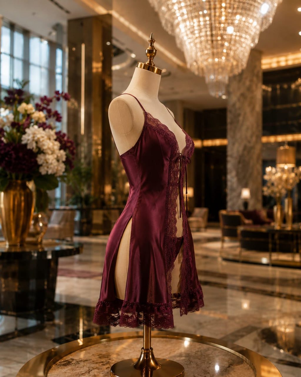 Midnight Merlot Babydoll
