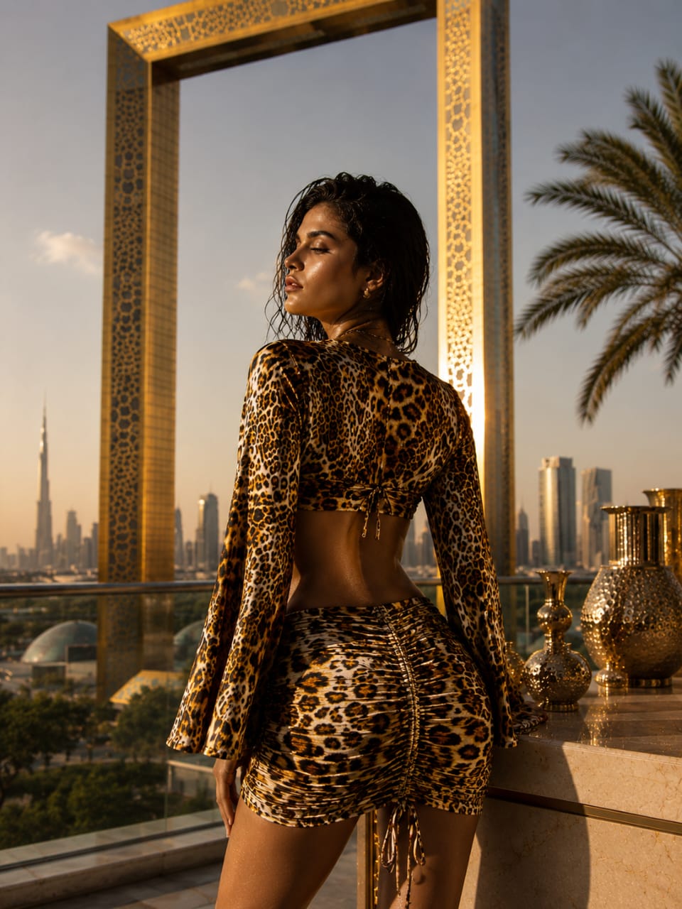 Golden Instinct Set by My Store 3 featuring a stylish collection of gold jewelry pieces on a neutral background.